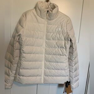 The North Face Aconcagua 3 Women’s M Puffer Jacket White Dune NWT (Some Makeup)